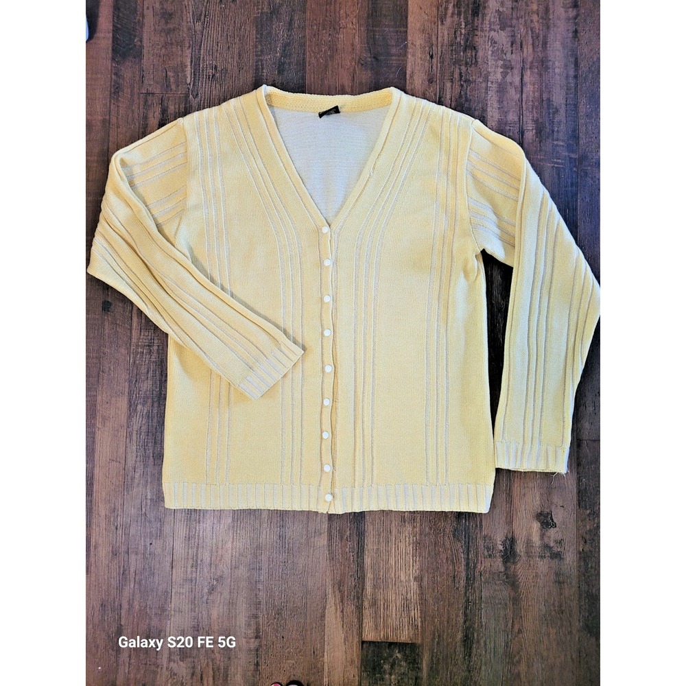 Vintage Capistrano's California Cottagecore Ribbed Knit Coquette Button Up
